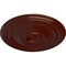 Ekena Millwork Reece Ceiling Medallion (Fits Canopies up to 6 3/4"), Hand-Painted Brushed Mahogany, 21"OD x 1 1/4"P CM21REBMF - alternate 4